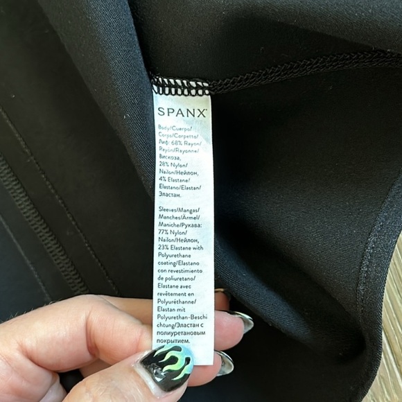 Spanx Black Drape Jacket XS - Picture 9 of 13